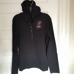 Harley Davidson women's hooded pullover L